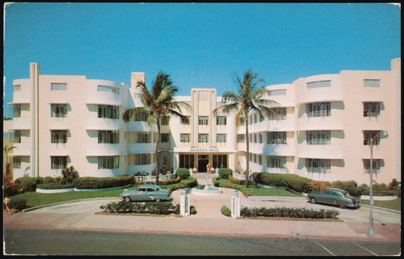 Haddon Hall Hotel and Pool, Collins Avenue Miami Beach Florida