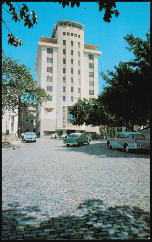 Banco Popular Building, Old San Juan Business Section Puerto Rico