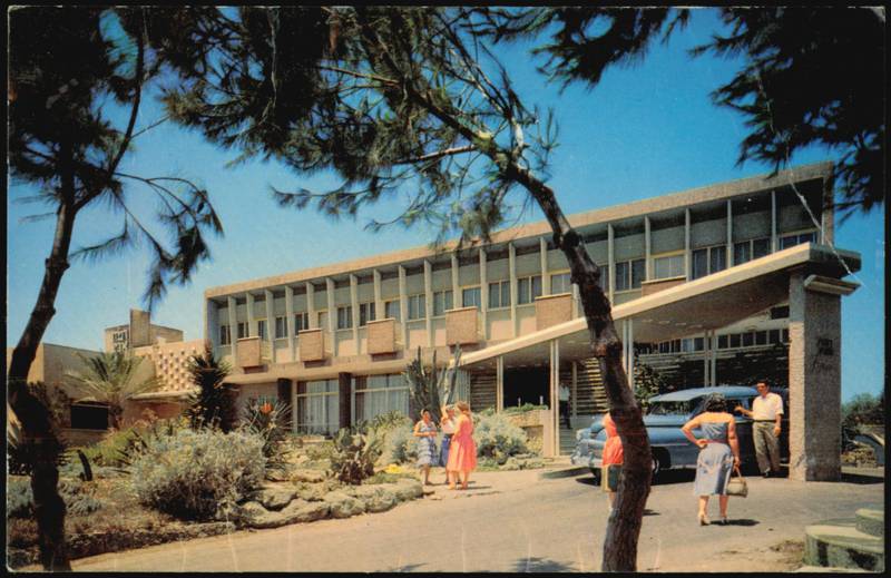 Garden Hotel Ramat-Aviv Mid-Century Architecture Tel-Aviv Israel