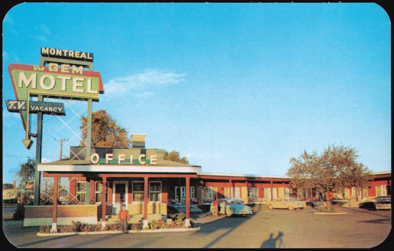 The Gem Motel, Upper Lachine Road Montreal QC Canada