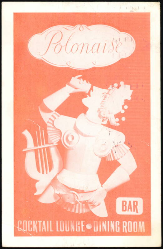 Polonaise Restaurant, Window Display by Tadeusz Lipski New York