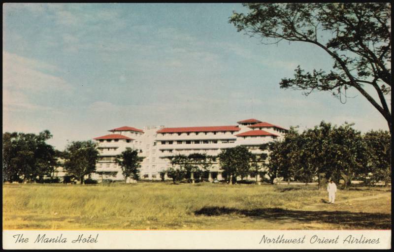 The Manila Hotel, Northwest Orient Airlines Philippines