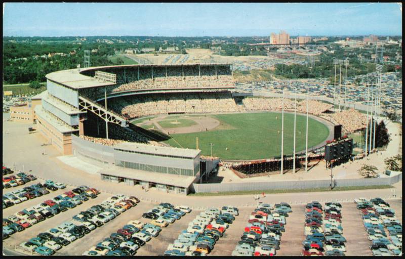 Milwaukee County Stadium, Home of Braves & Packers Wisconsin