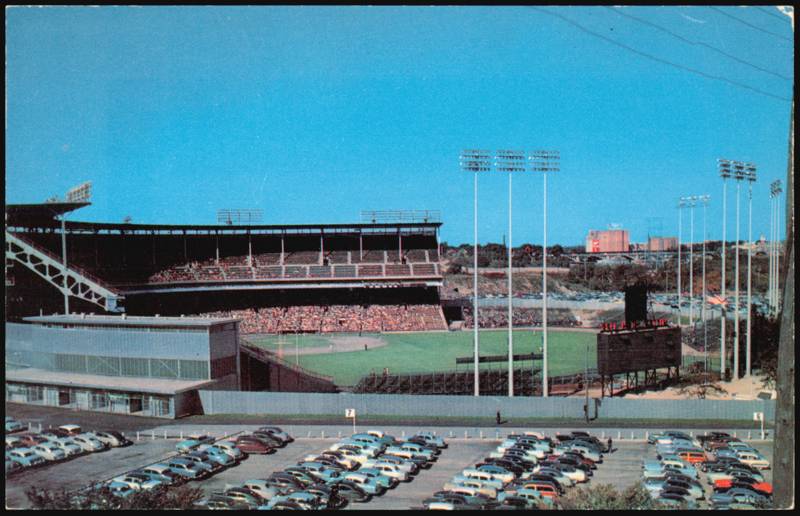 Milwaukee County Stadium, Home of Milwaukee Braves Wisconsin