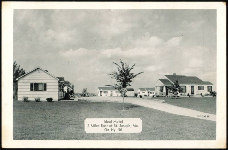 Ideal Motel on Highway 36 St. Joseph Missouri