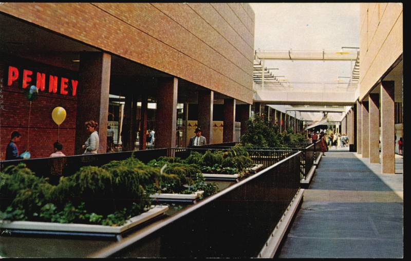 Lloyd Center East Mall Area with Penney Storefront Portland Oregon