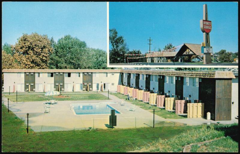 Hyatt Lodge Motel and Heated Pool Red Bluff California