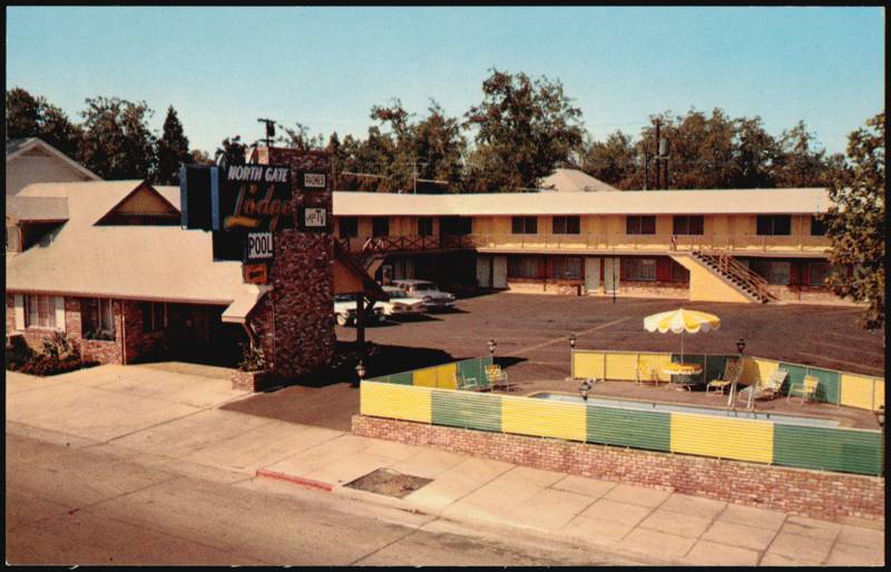 North Gate Lodge Motel and Swimming Pool Redding California