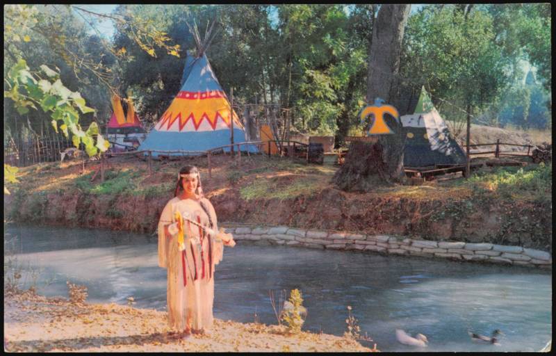 Princess Tenaya at Indian Island, Frontier Village San Jose California