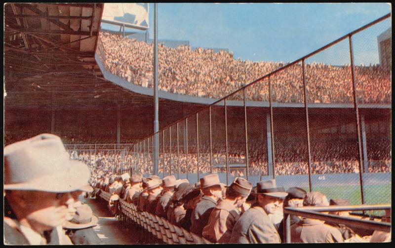 Game Time at Briggs Stadium, Home of the Tigers Detroit Michigan