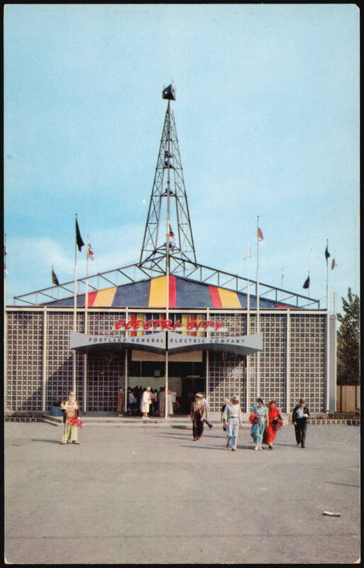 Electri-City PGE Exhibit, Oregon Centennial Exposition Portland