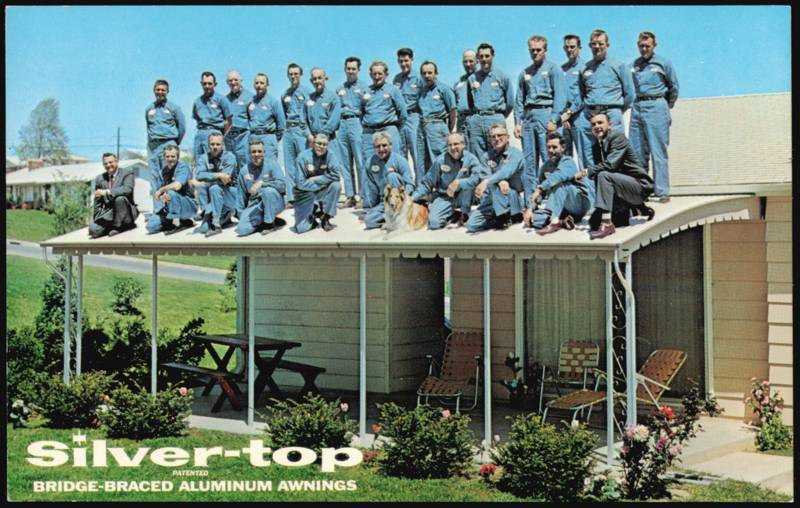 Silver-Top Aluminum Awnings - 26 Men and a Dog on Roof