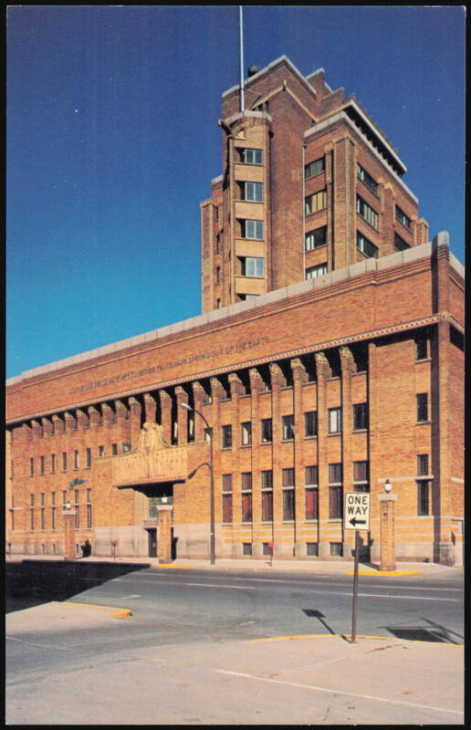 Woodbury County Court House Sioux City Iowa Harold L. Pospeshil