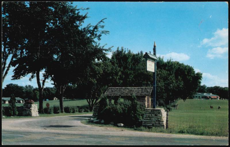 Lake Lawn Lodge Entrance & 18-Hole Golf Course Delavan Wisconsin