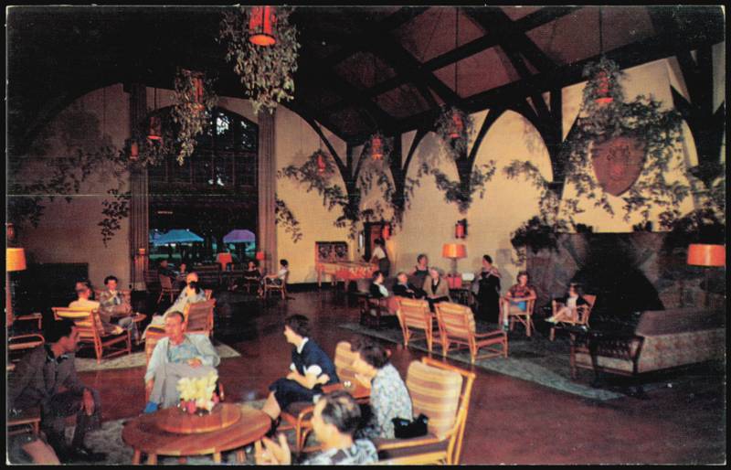 Lake Lawn Lodge Rustic Lounge, Main Lodge Delavan Wisconsin