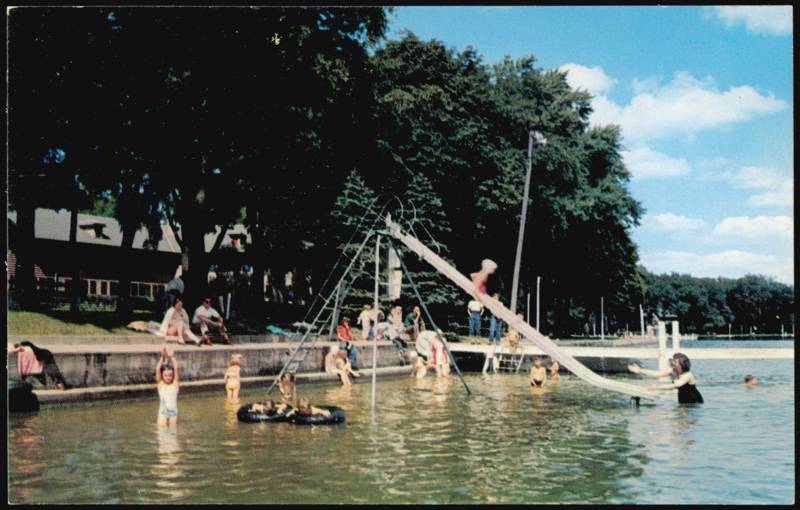 Lake Lawn Lodge, Children's Swimming Area Delavan Wisconsin