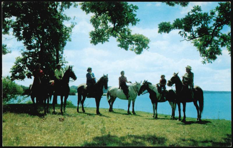 Lake Lawn Lodge Horseback Riding on Delavan Lake Wisconsin