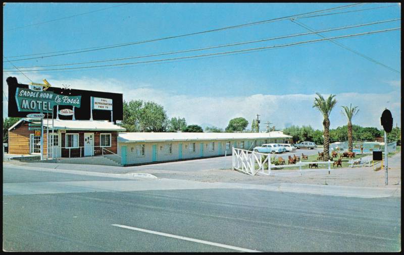 La Rosa's Saddle Horn Motel, Apache Boulevard Tempe Arizona