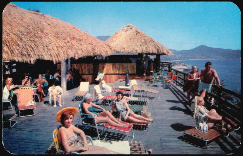 Kon-Tiki Gardens Sun Deck, Hotel Palacio Tropical Acapulco Mexico