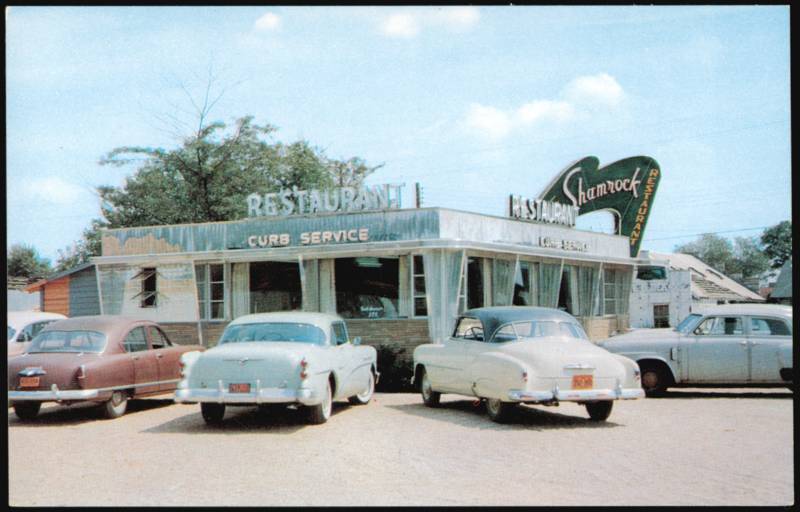Shamrock Restaurant with Curb Service, Route 301 Fayetteville North Carolina