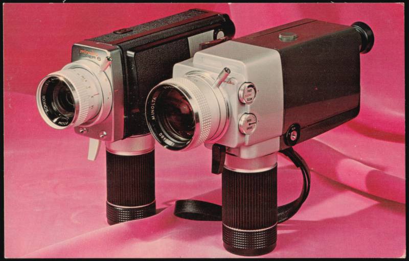 Minolta Autopak-8 Movie Cameras K11 and S3 Advertising