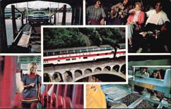 Auto-Train Service Between Washington D.C. & Florida Postcard