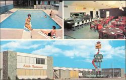 Sands Motor Inn and Restaurant Multi-View Postcard