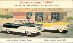 Metropolitan 1500 Hardtop Coupe and Convertible Postcard