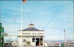 Rappa's Sea Foods, Fisherman's Wharf Postcard