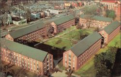 Kissam Quadrangle, Vanderbilt University Aerial View Postcard