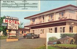 Monte Mario Motel, U.S. Route 9 Postcard