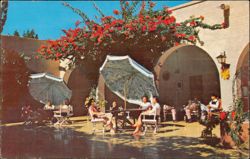 Hotel Mision de La Paz Colorful Patio Postcard