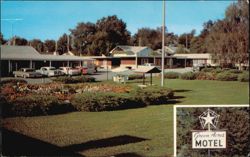 Green Acres Motel, Routes 36 and 54 Postcard