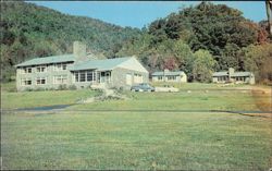 Boundary Tree Motor Court, Eastern Band of Cherokee Postcard
