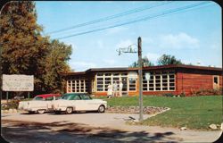 Kellogg's Pan-Tree Motor Inn, U.S. 20 & N.Y. 5 Postcard