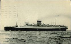 Cie Gle Transatlantique French Line S/S De Grasse Postcard
