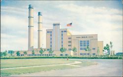 Russell Station, Rochester Gas & Electric Generating Plant Postcard