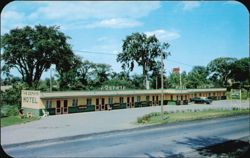 The Zephyr Motel, Highway 2 Postcard
