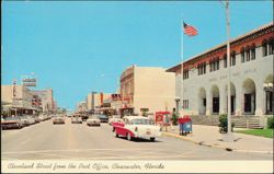 Cleveland Street from the Post Office Postcard