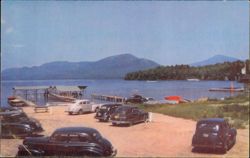 Northwest Bay, Lake George from Norwal Landing Postcard