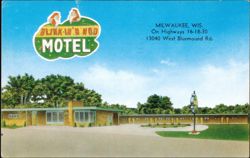 Blink 'n' Nod Motel, 13040 West Bluemound Road Postcard
