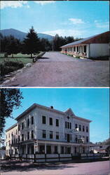 The Colebrook House and Motel Views Postcard