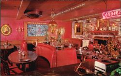 Ye Olde Hoosier Inn, Victorian Room Dining Room Postcard