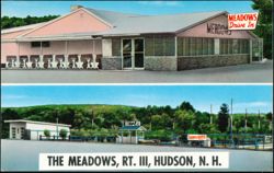 The Meadows Drive In, Miniature Golf & Shuffleboard Postcard