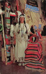 Princess Goldenrod, Penobscot Indian Tribe Postcard