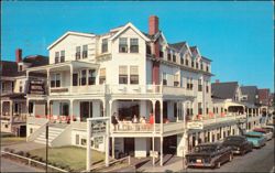 Hillcrest Inn and Dining Room on Ocean Boulevard Postcard