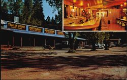 Big Oak Lodge Restaurant and Lounge, Highway 120 Postcard
