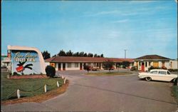 Sea Breeze Motel on Highway 101, 2846 Broadway Postcard