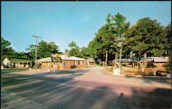 Sea Breeze Motel on Route U.S. 17 Postcard