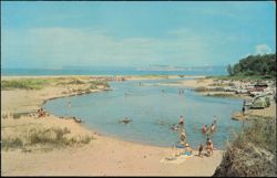 Platte River Playground Near Honor Postcard